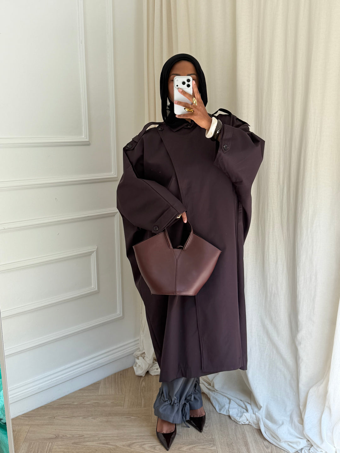 TRENCH PORTO MARRON