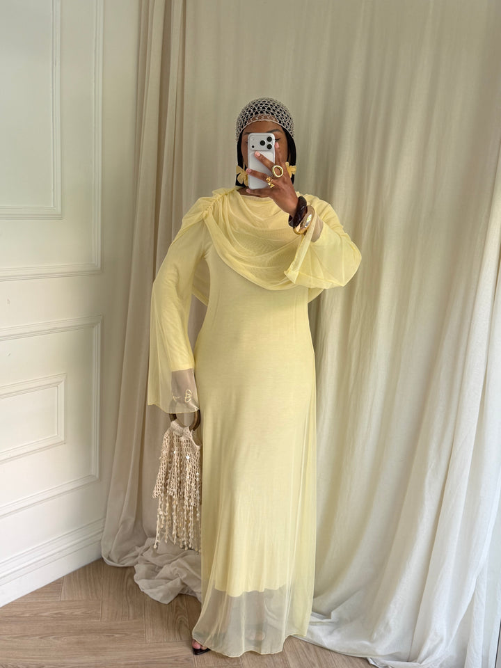 ROBE SOURIYAH JAUNE