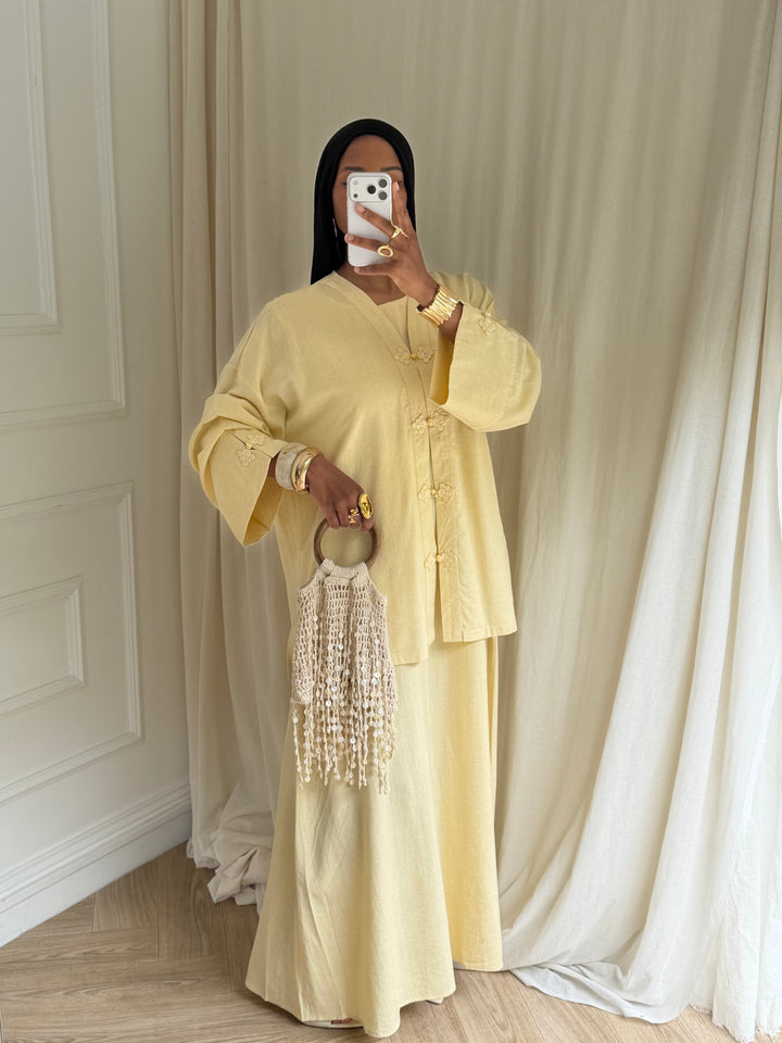 CHEMISE HAYNA JAUNE