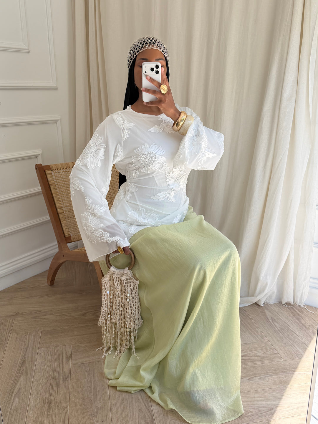 BLOUSE YASMEEN BLANCHE