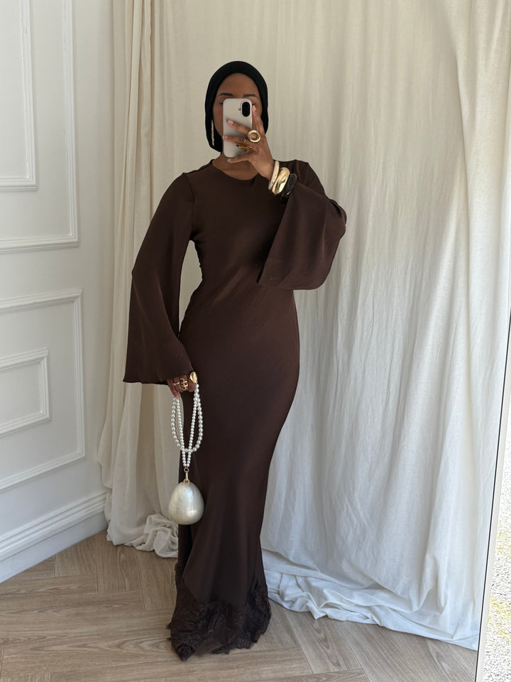 ROBE SISI MARRON
