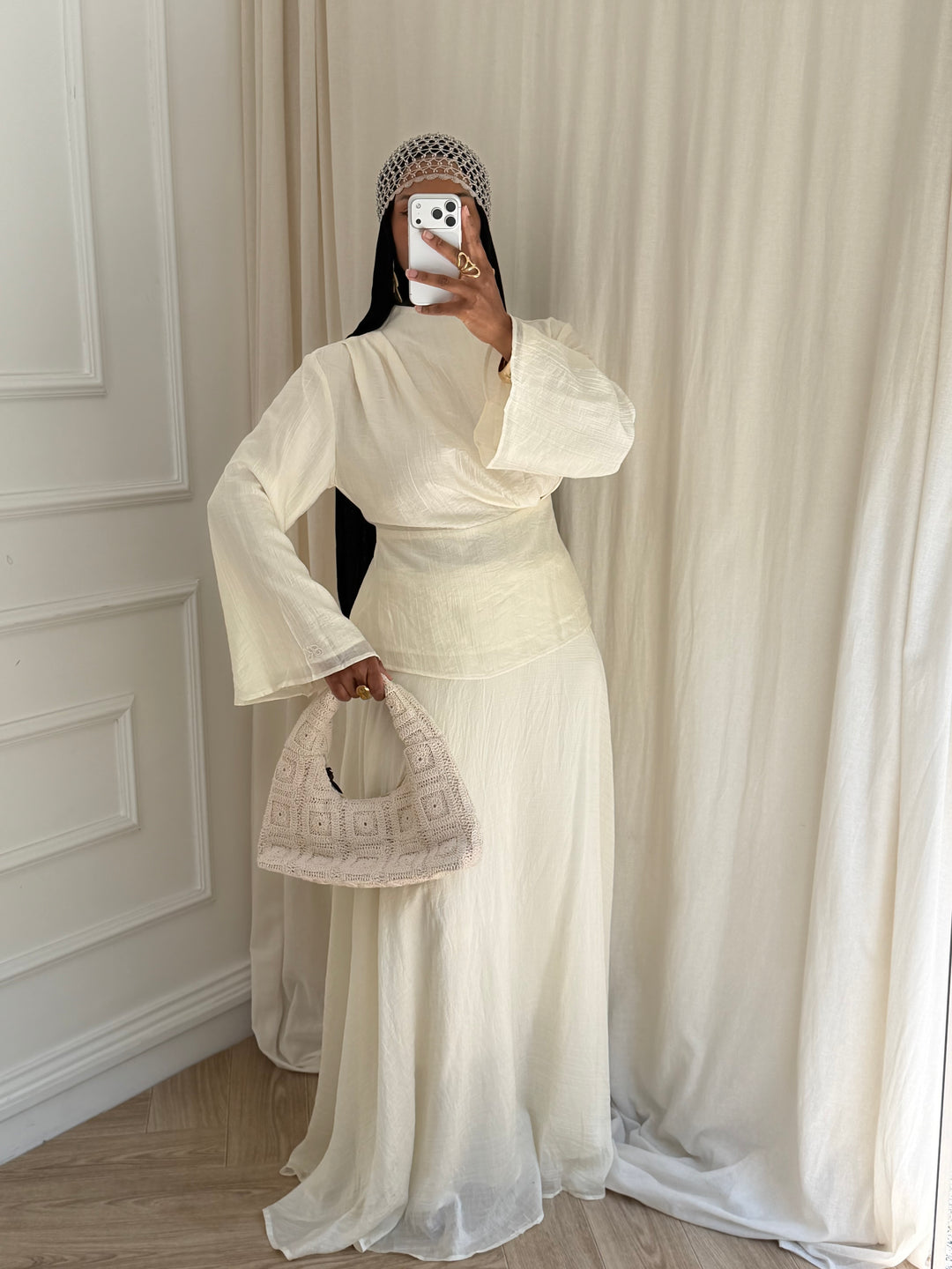 ENSEMBLE JUPE GLORIA CRÈME