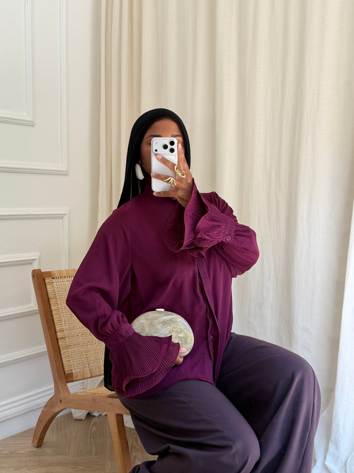 BLOUSE BOHAM BORDEAUX