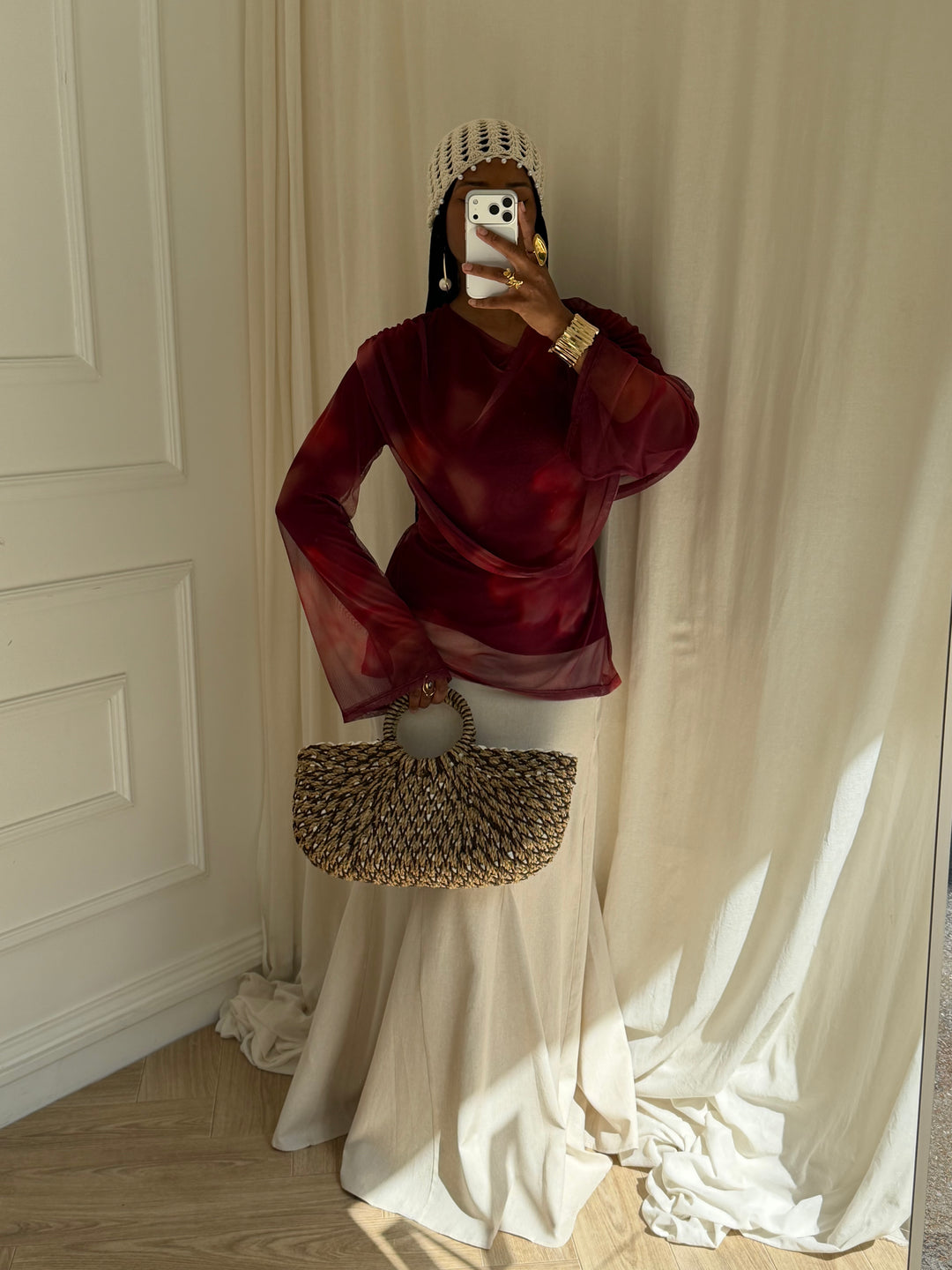 BLOUSE AYDA ROUGE