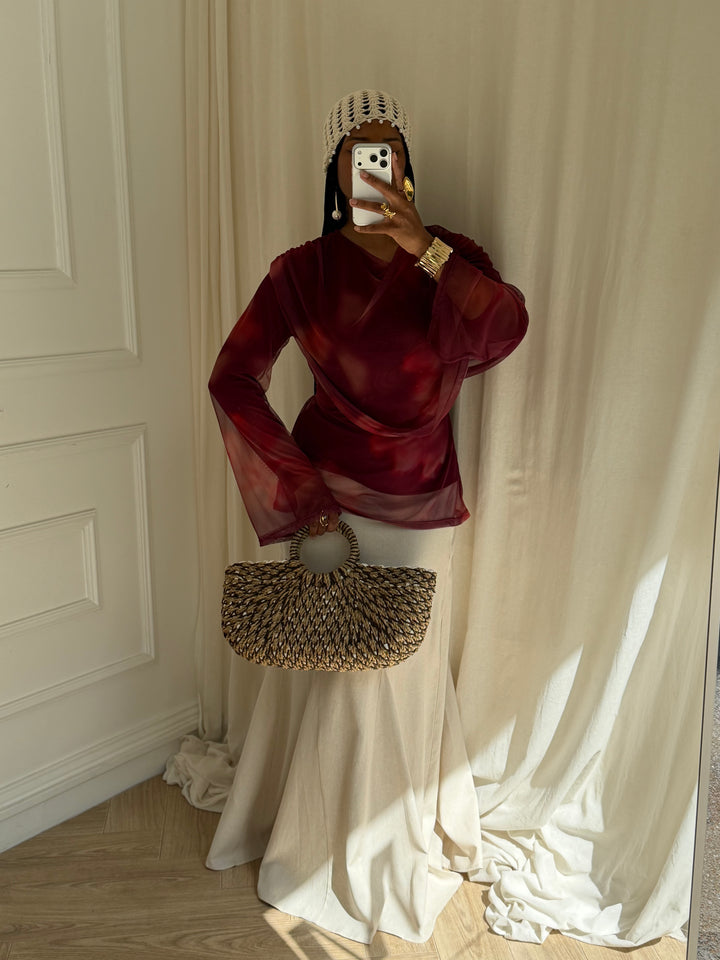 BLOUSE AYDA ROUGE