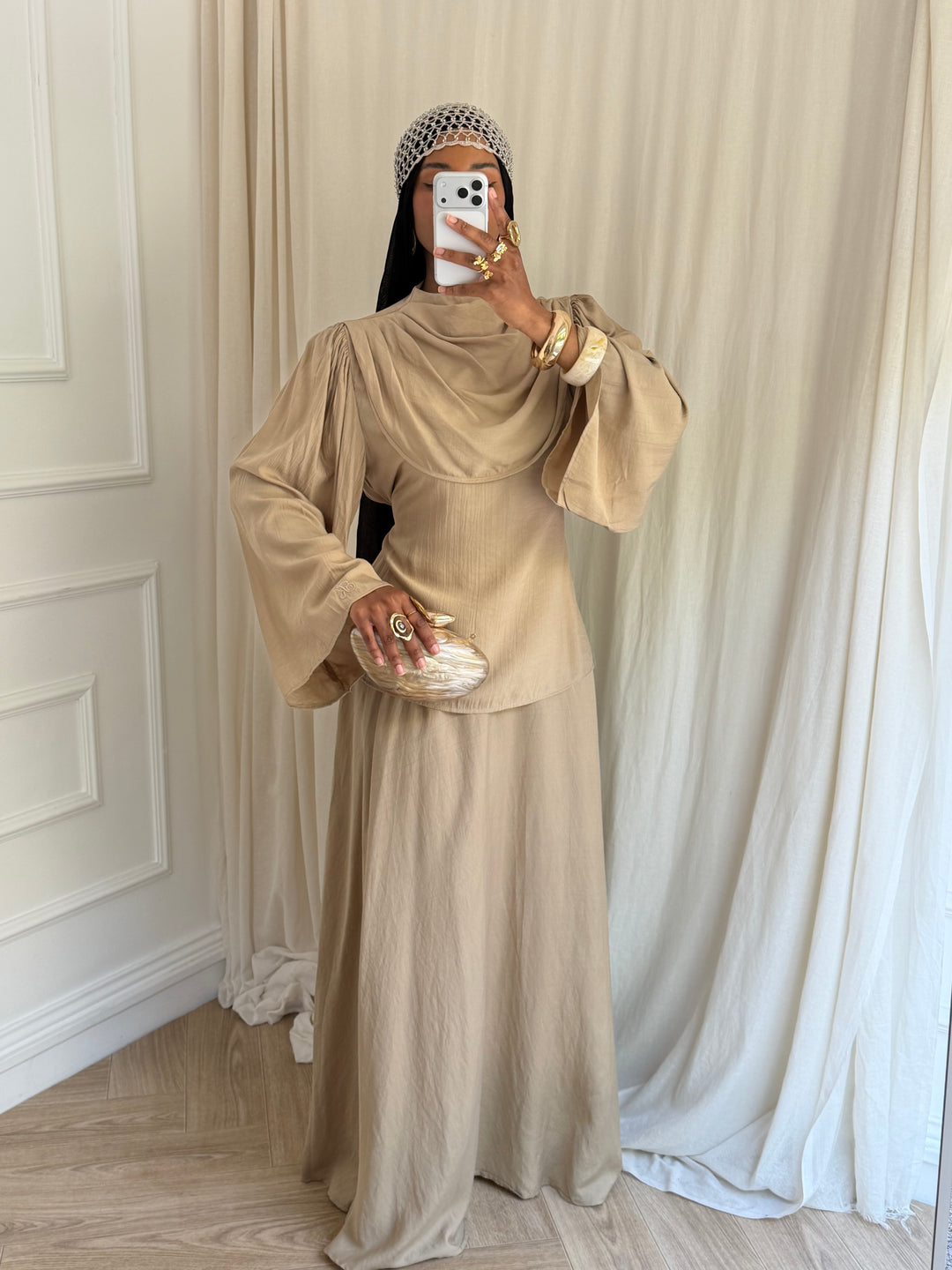 ENSEMBLE HANNA TAUPE