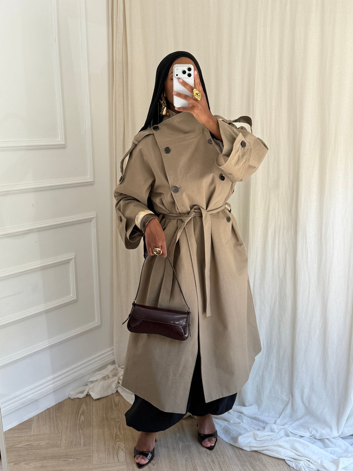 TRENCH ENAS PREMIUM BEIGE