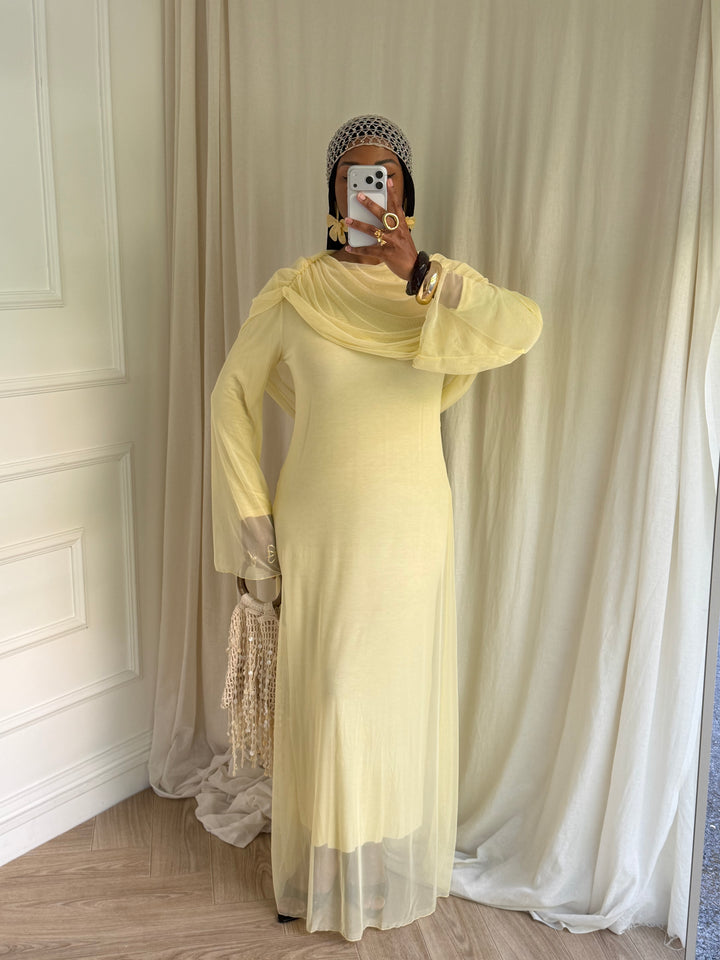 ROBE SOURIYAH JAUNE