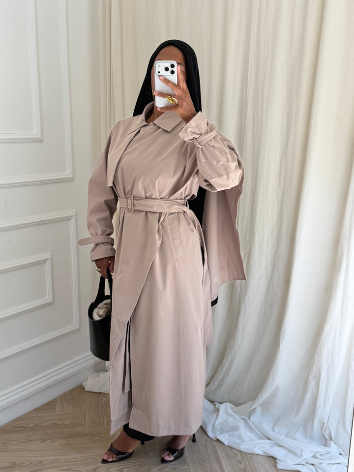TRENCH ZEHRA BEIGE