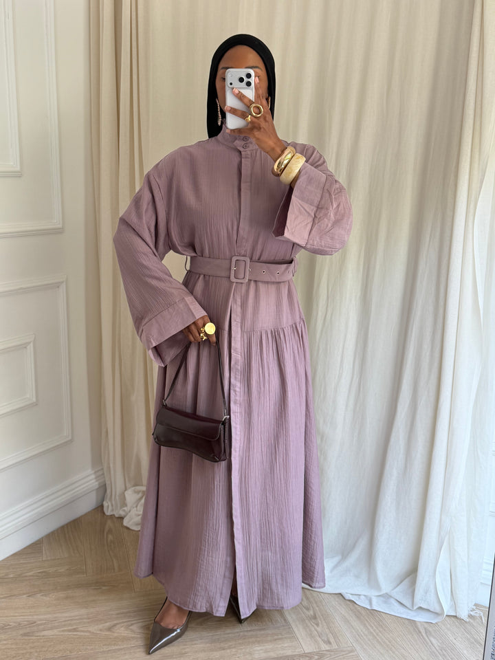 BOHEMIAN DRESS LILAS