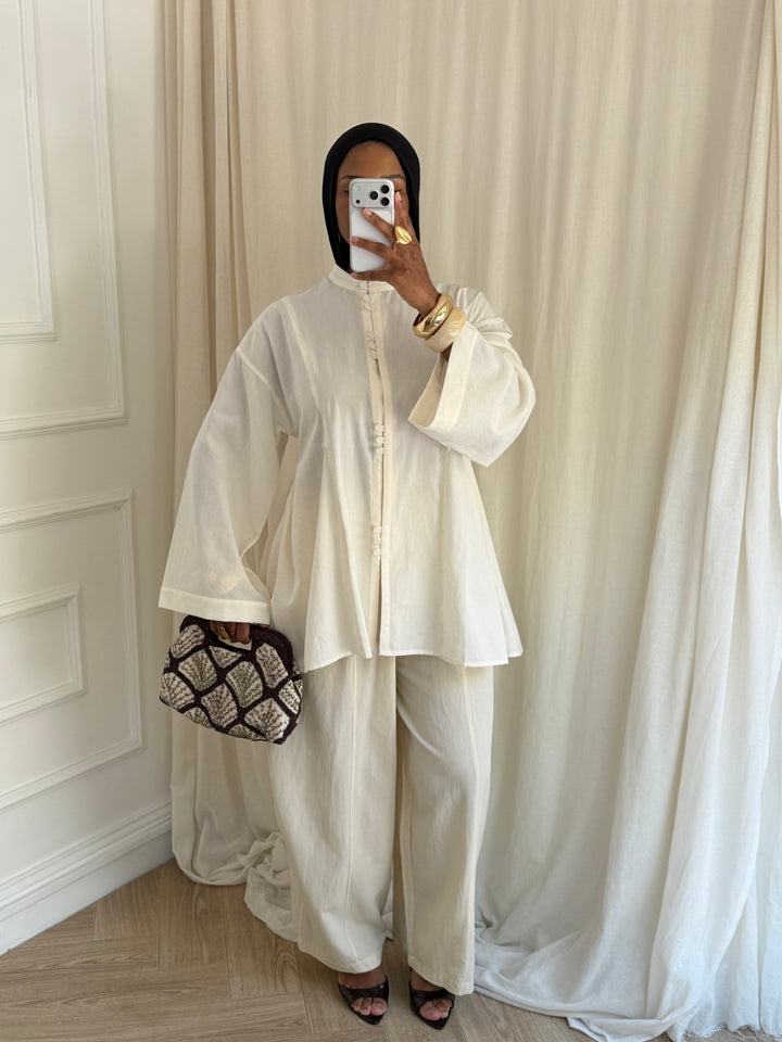 CHEMISE HAYNA CRÈME