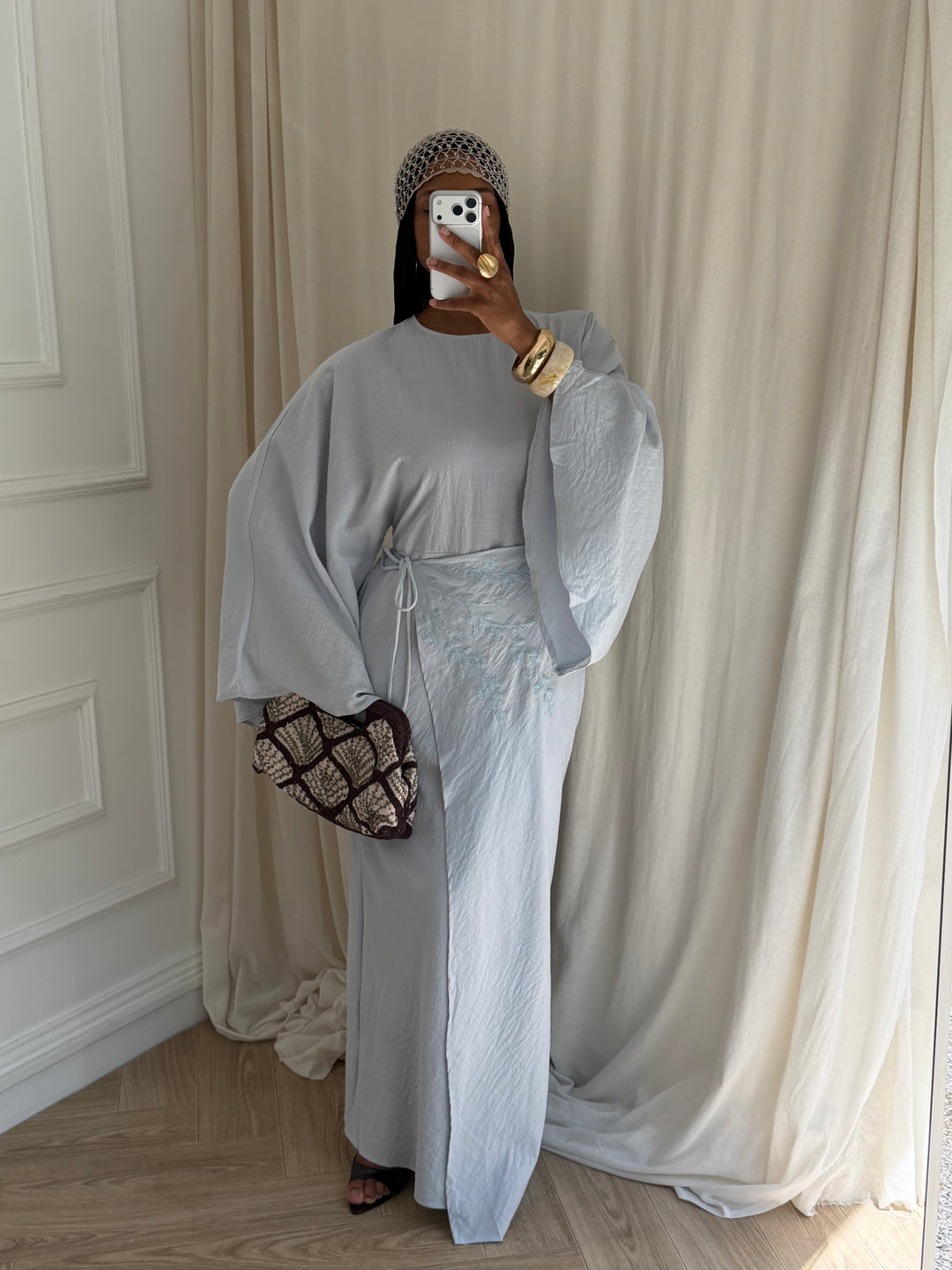 ROBE BAHIJA BLEU