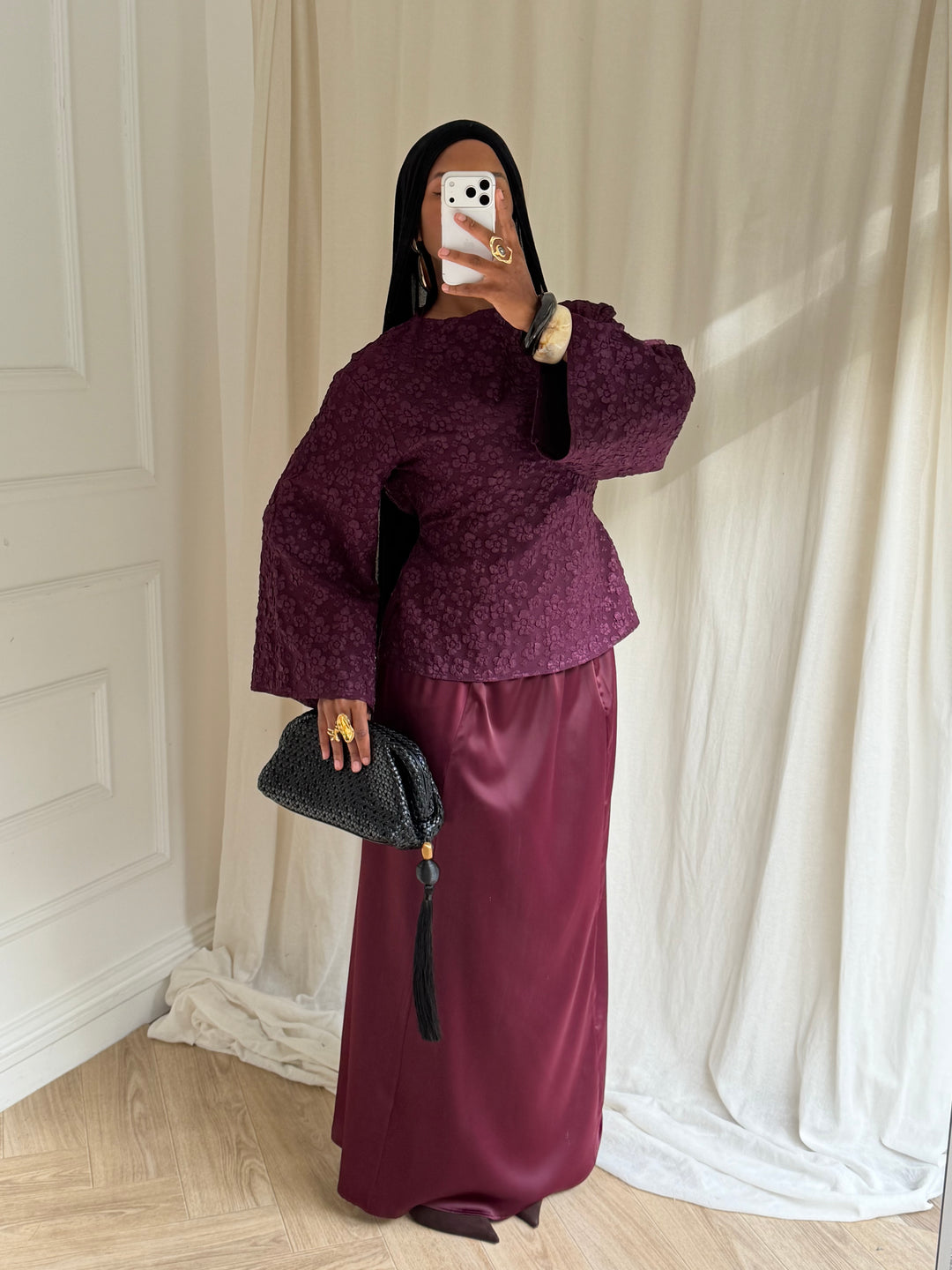 ENSEMBLE JUPE ASSA BORDEAUX