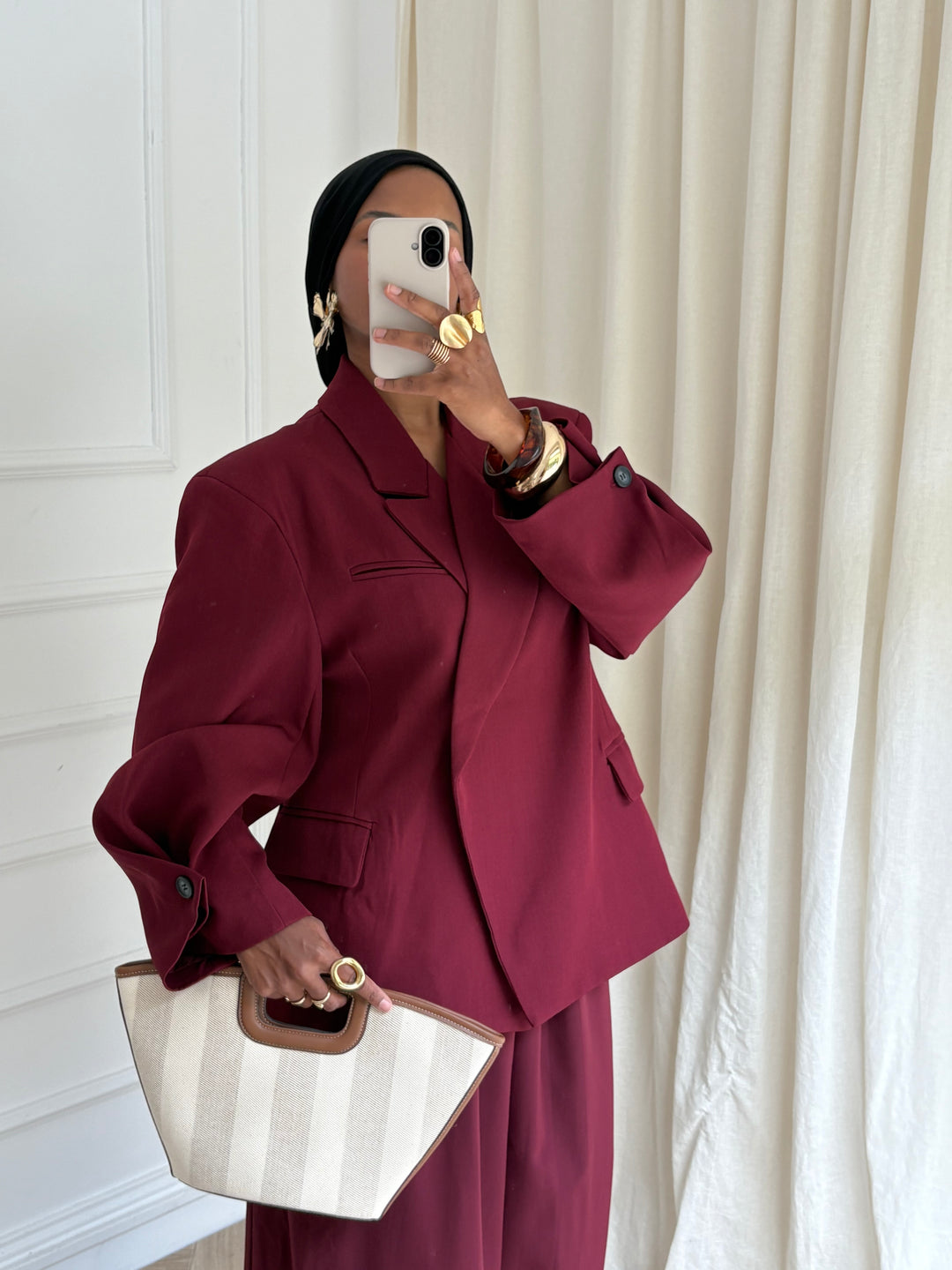BLAZER ESSENTIAL PREMIUM BORDEAUX