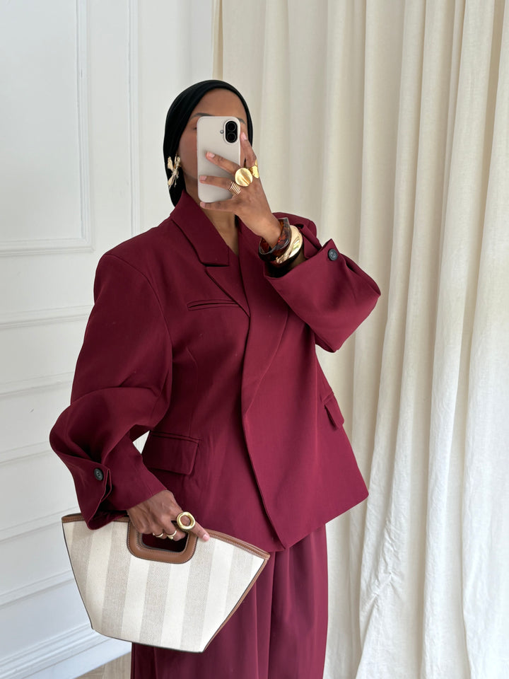 BLAZER ESSENTIAL PREMIUM BORDEAUX