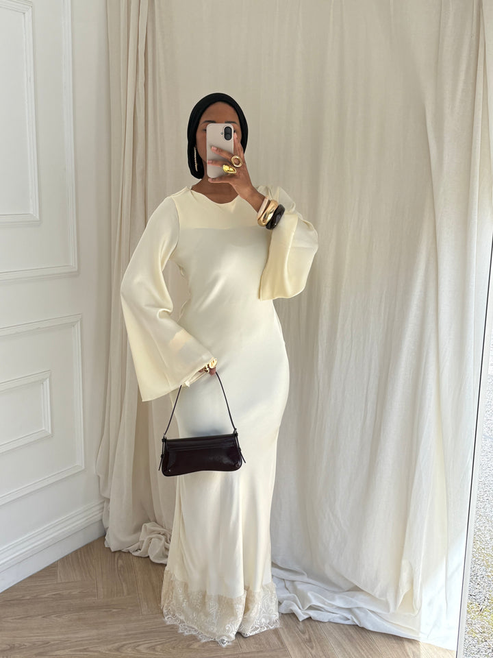 ROBE SISI CRÈME