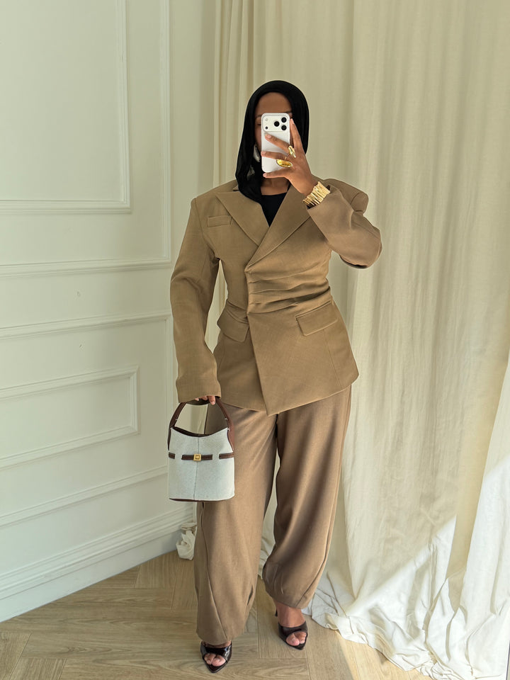 PANTALON LARA TAUPE