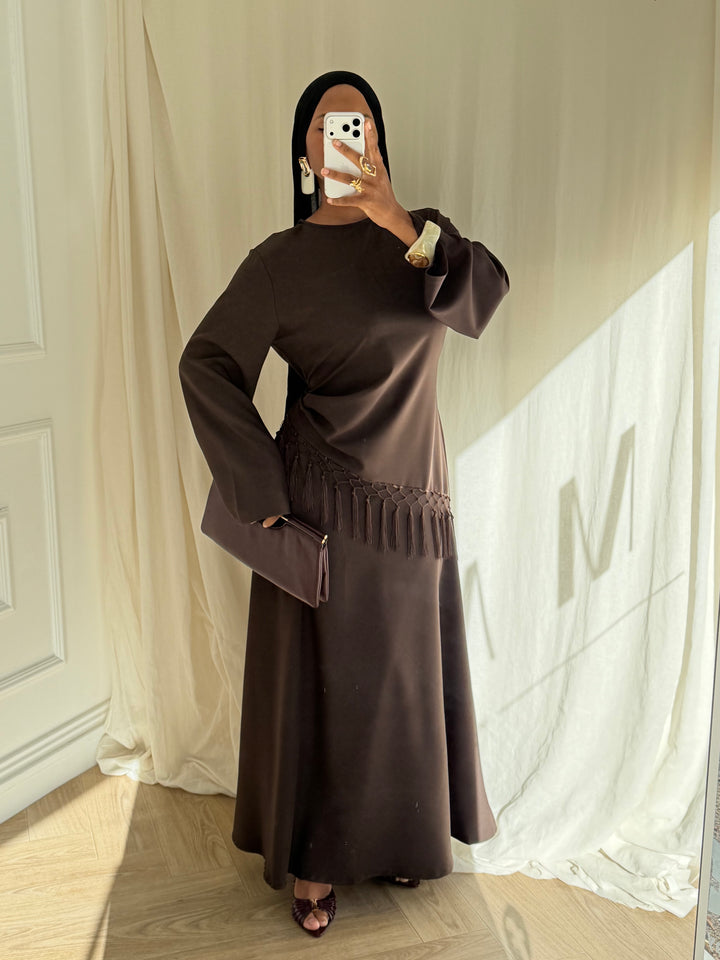 ROBE POCHOHONTAS MARRON