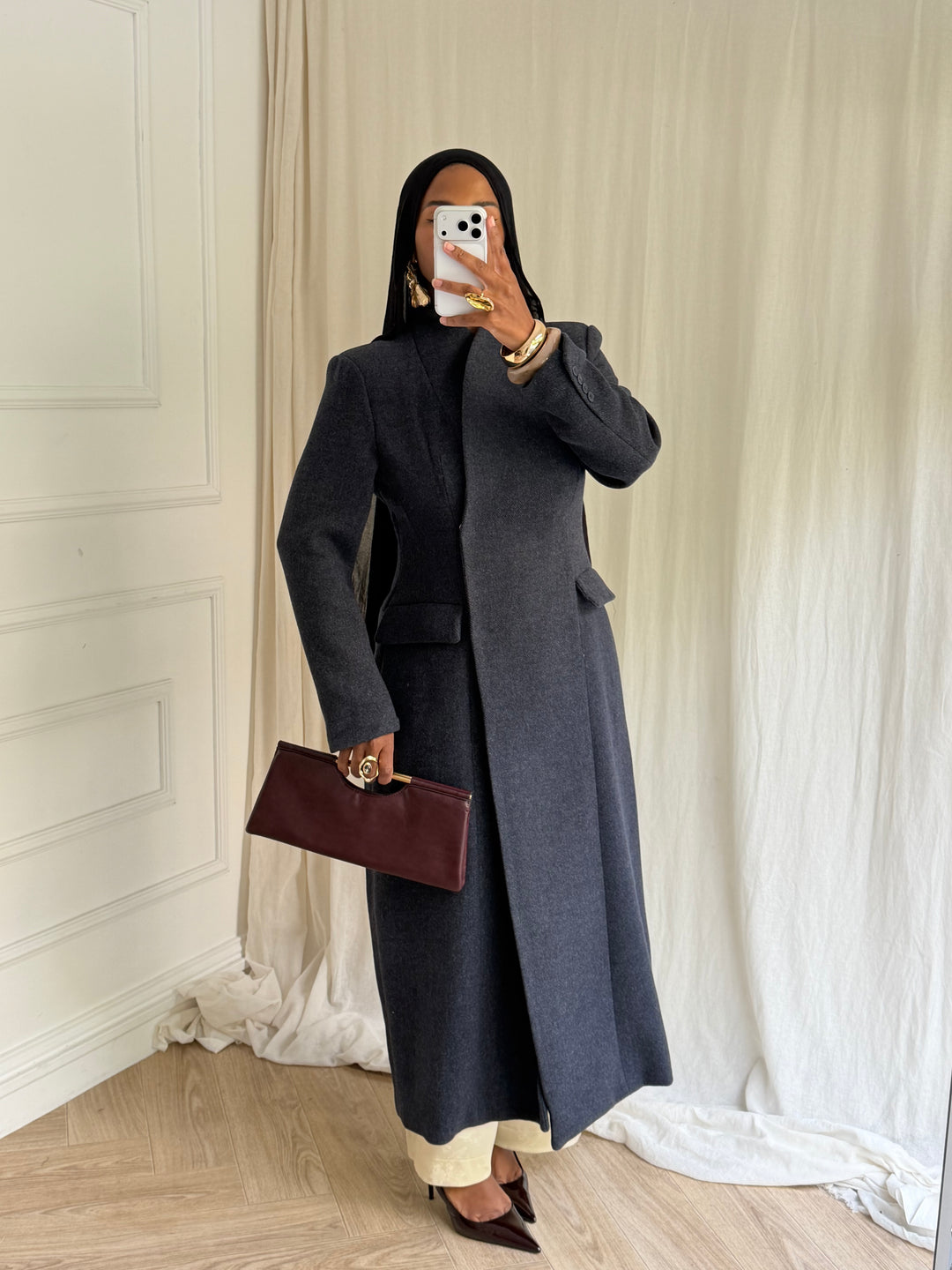 MANTEAU LISE - LUXE BLEU