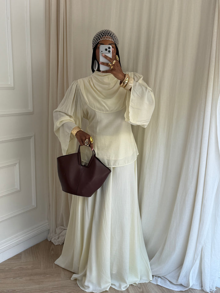 ENSEMBLE HANNA CRÈME