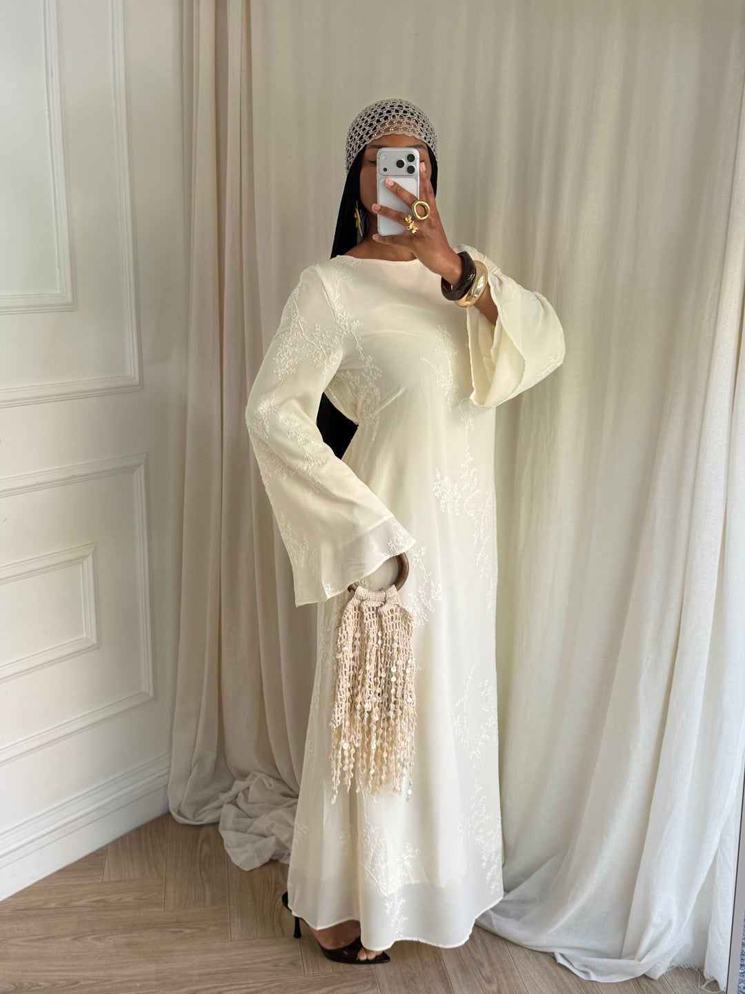 ROBE RAYSSEN BEIGE