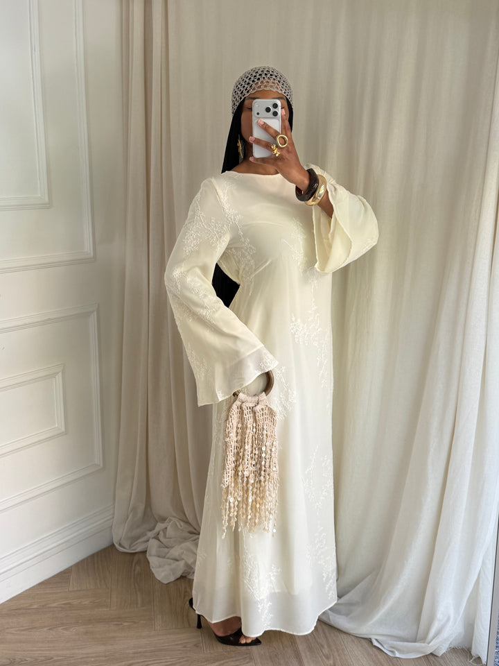 ROBE RAYSSEN BEIGE