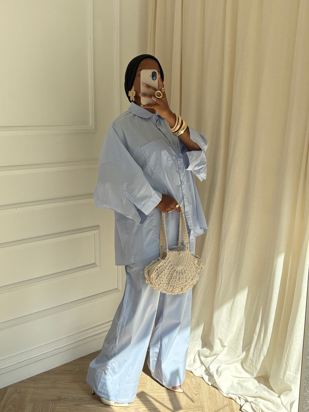 SET PANTALON CONFORT PREMIUM BLEU