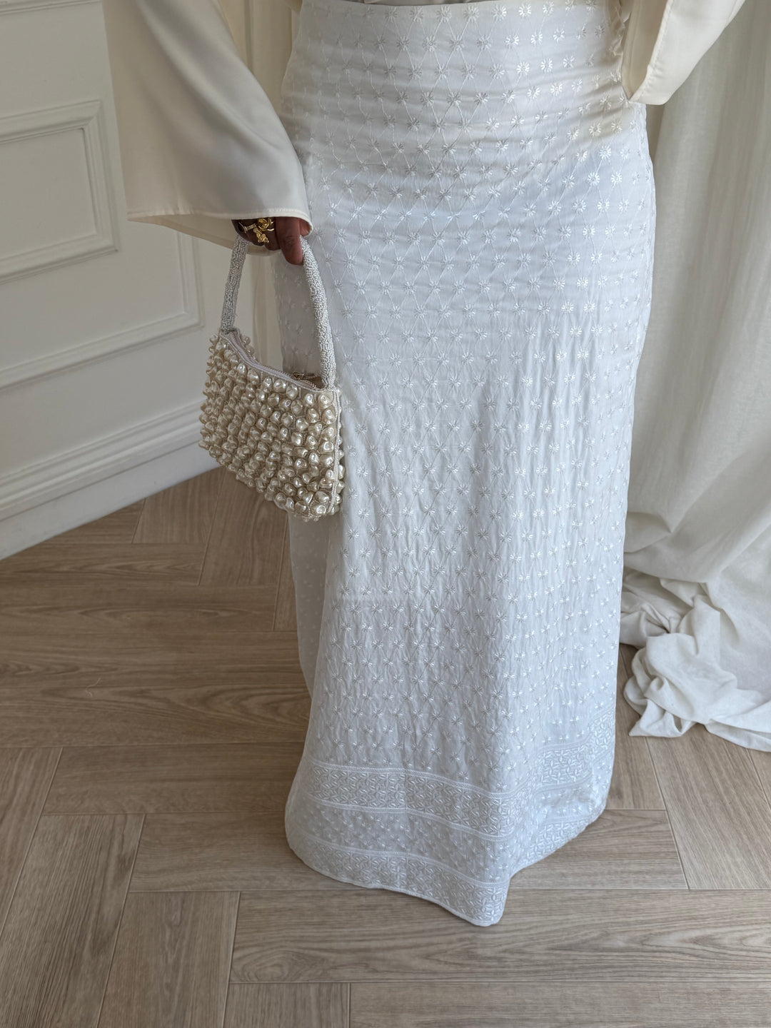 JUPE INDA BLANCHE