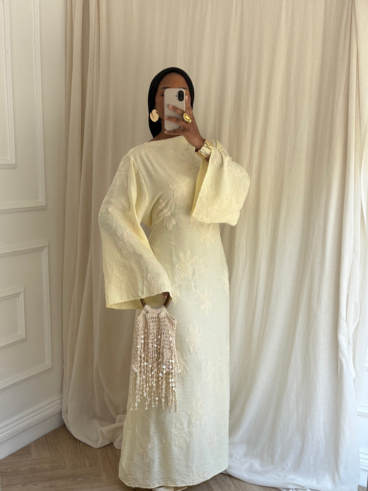 ROBE FLOWER AJUSTABLE A L&
