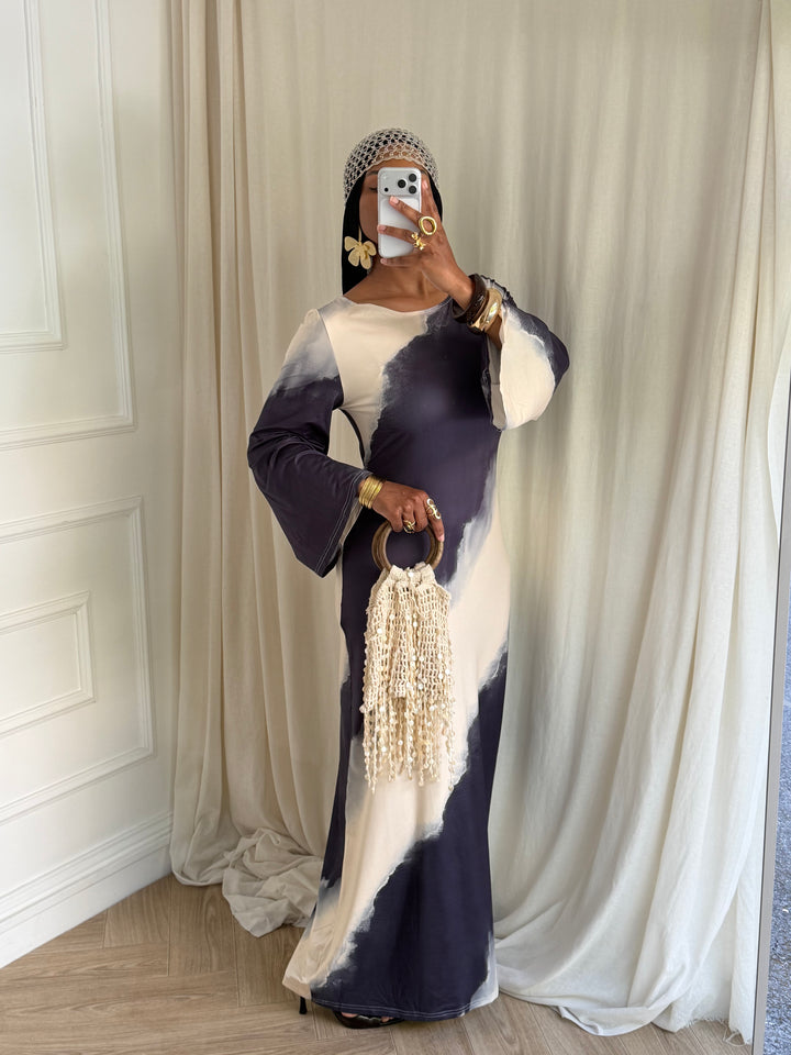 ROBE JAWAL BLEU