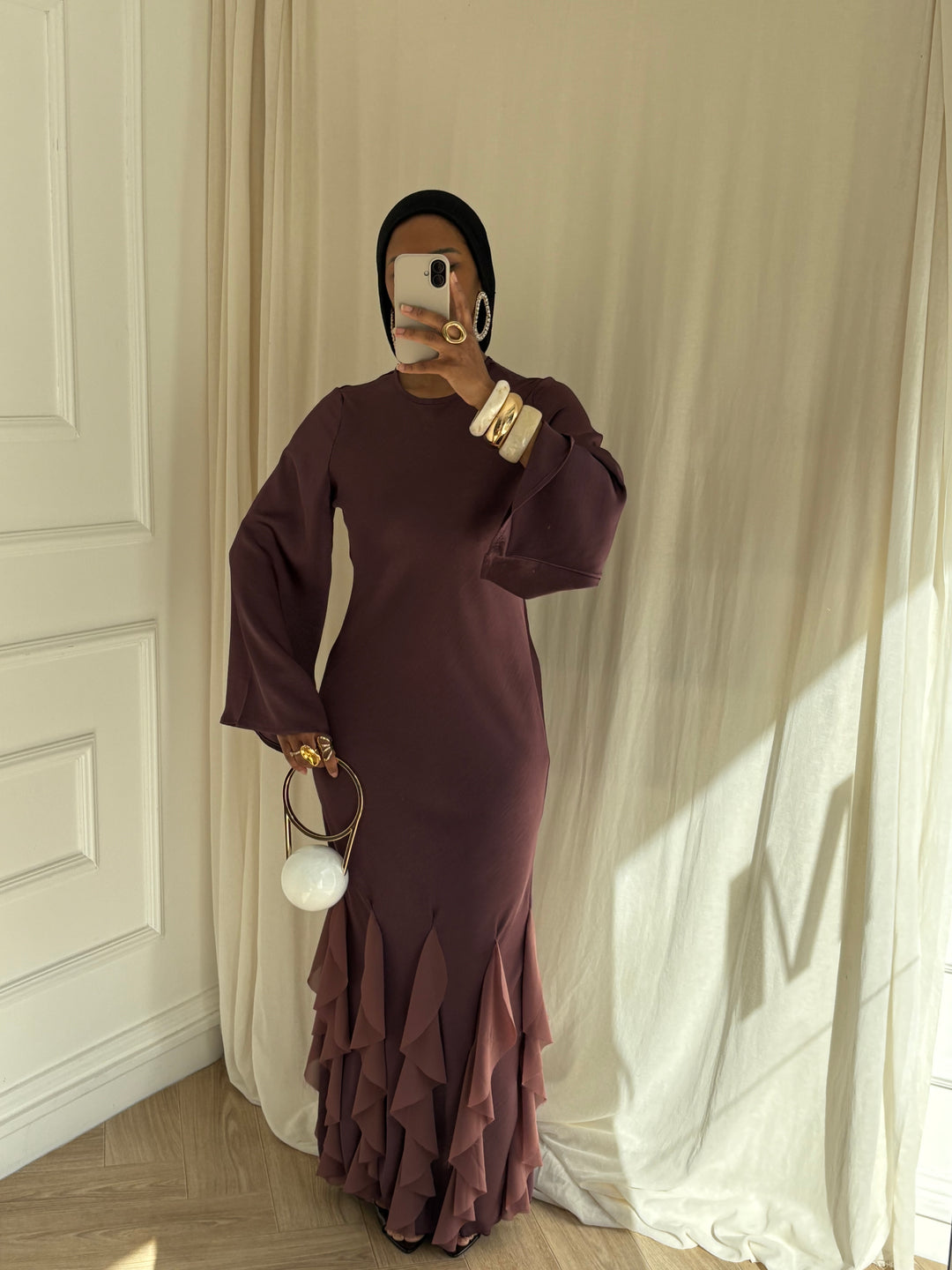 ROBE ZAHRA PRUNE