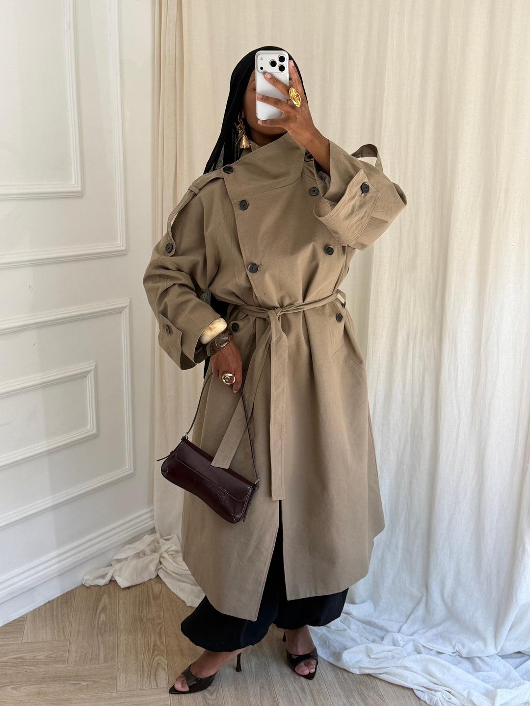 TRENCH ENAS PREMIUM BEIGE