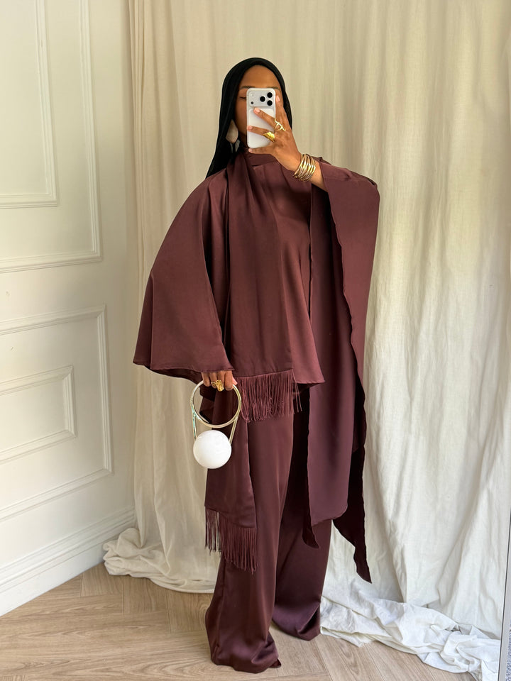 ENSEMBLE BLOUSE FRANGES