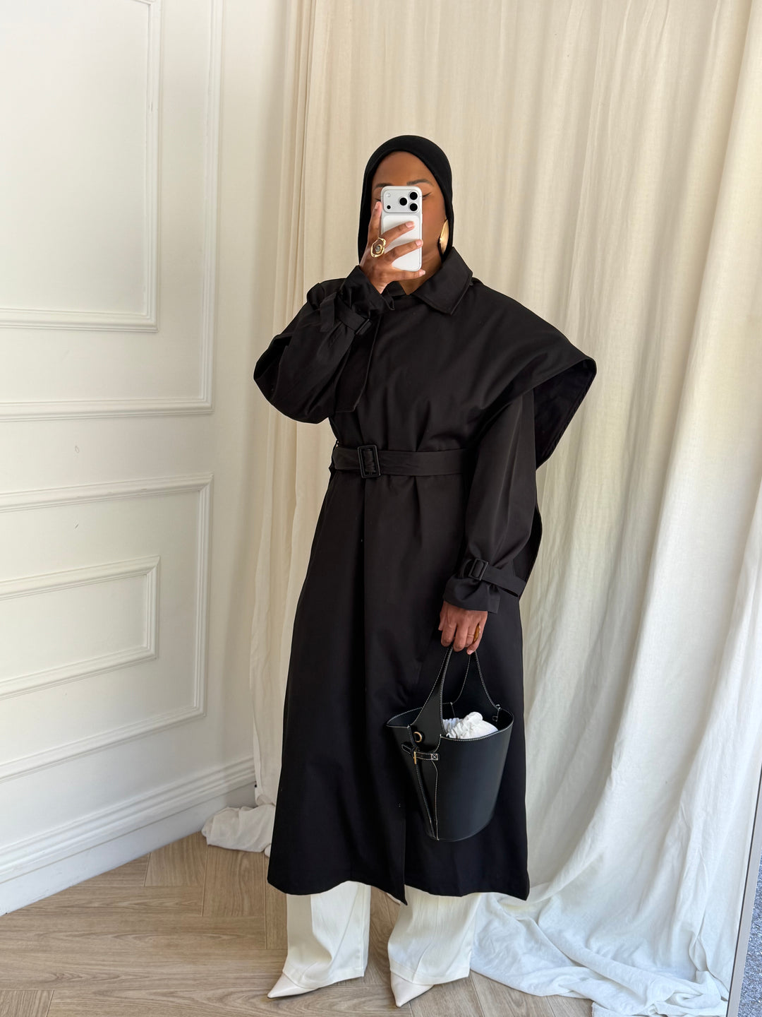 TRENCH ZEHRA NOIR