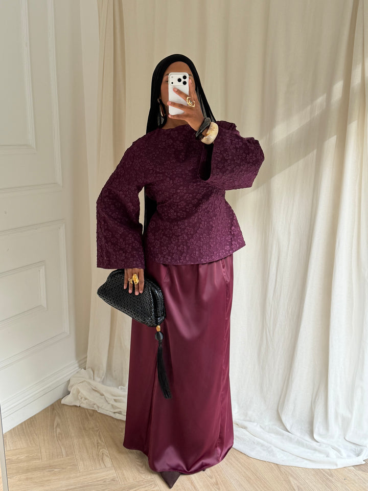 ENSEMBLE JUPE ASSA BORDEAUX