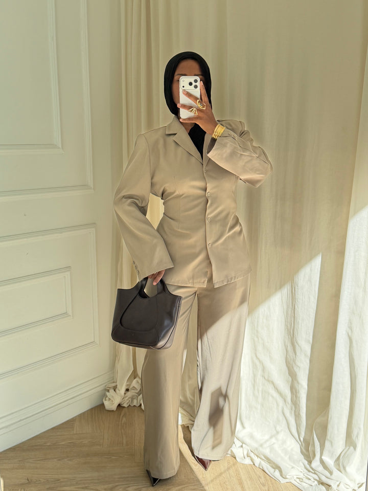 ENSEMBLE ALBA TAUPE