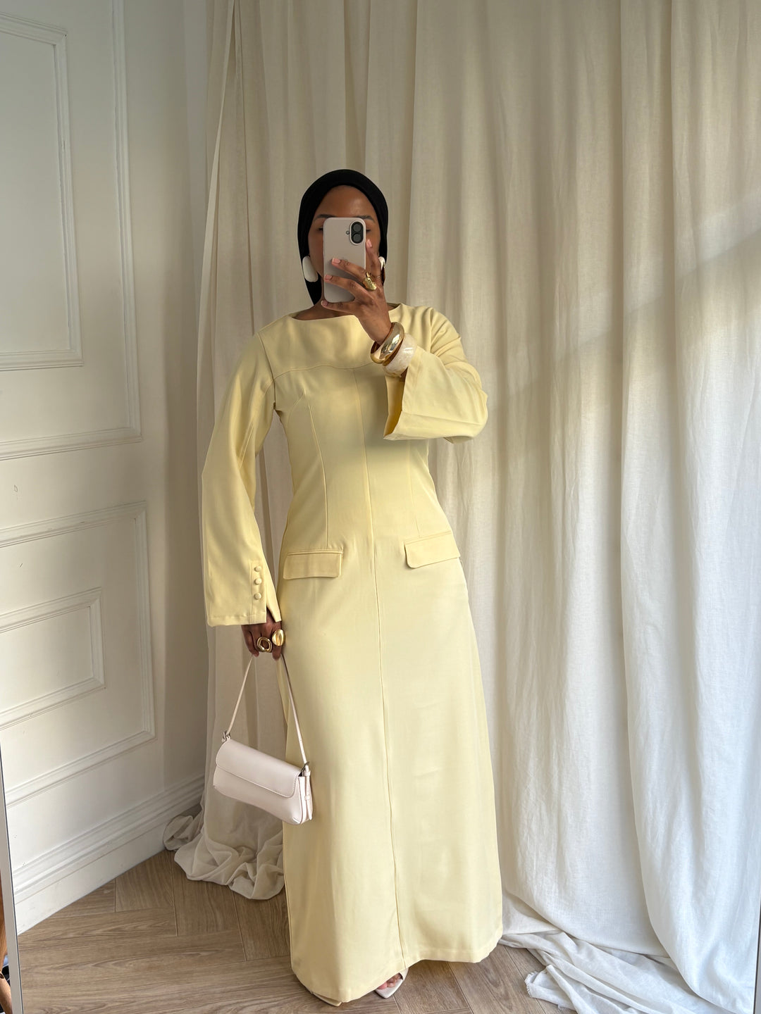 ROBE SOJAN JAUNE