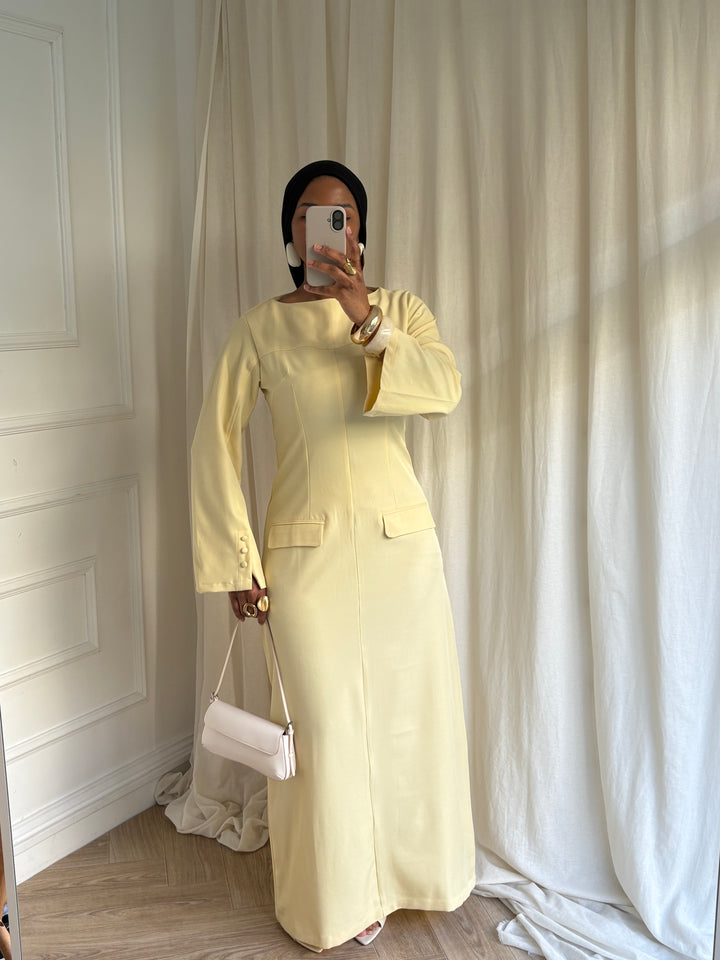 ROBE SOJAN JAUNE