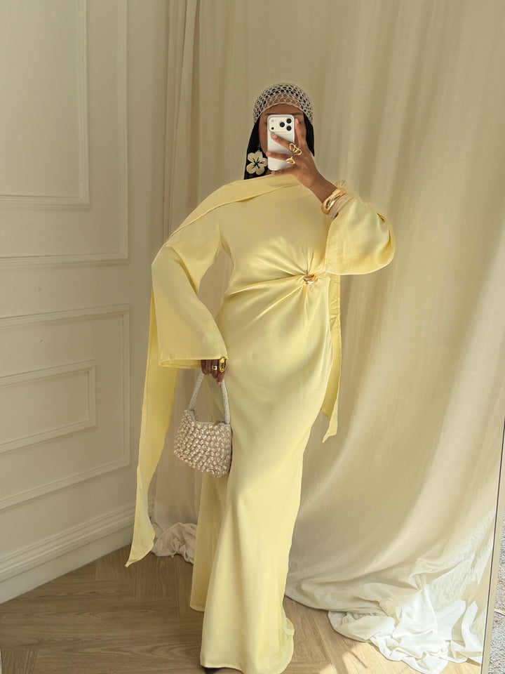 ROBE SOFIA JAUNE