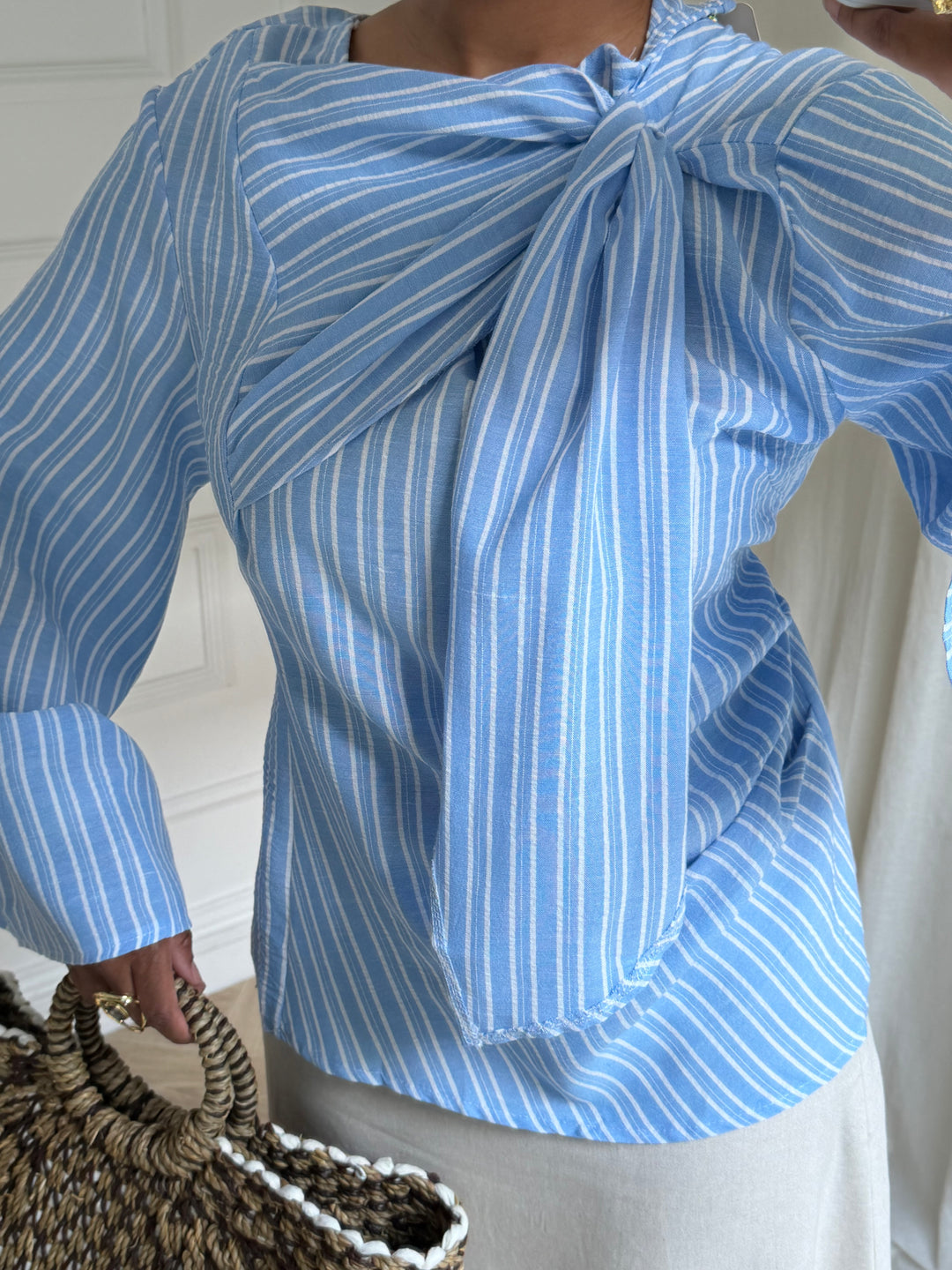 BLOUSE AYLEEN BLEU