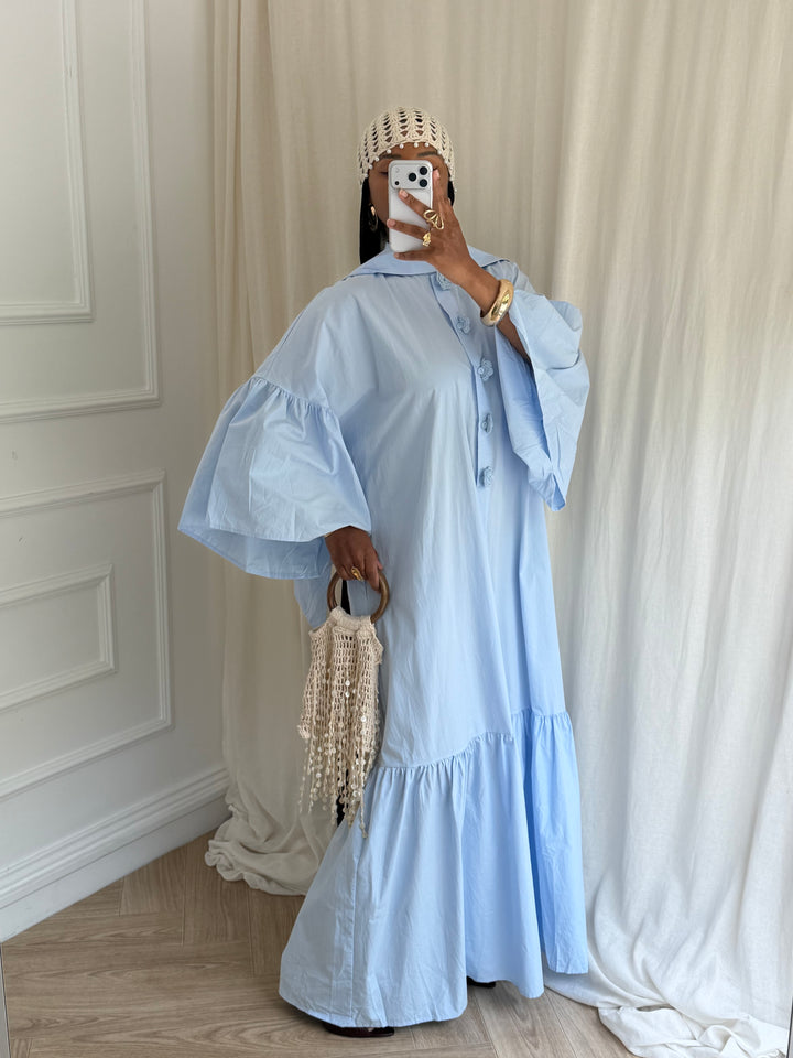ROBE AMALIYA BLEU CIEL