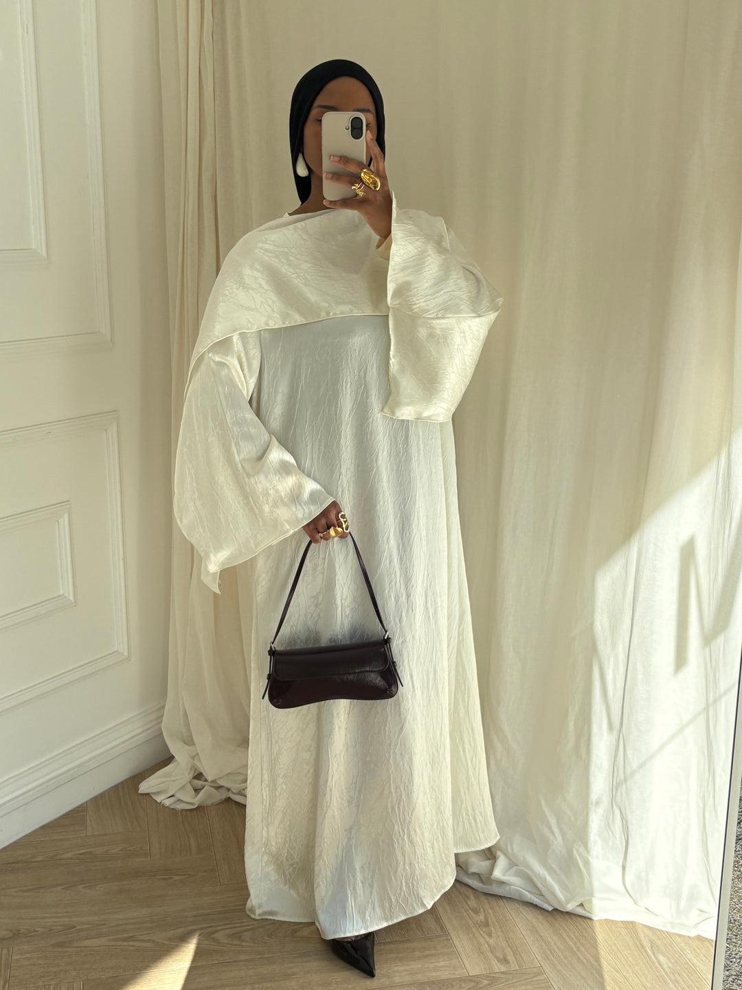 ABAYA CAPE BLANCHE