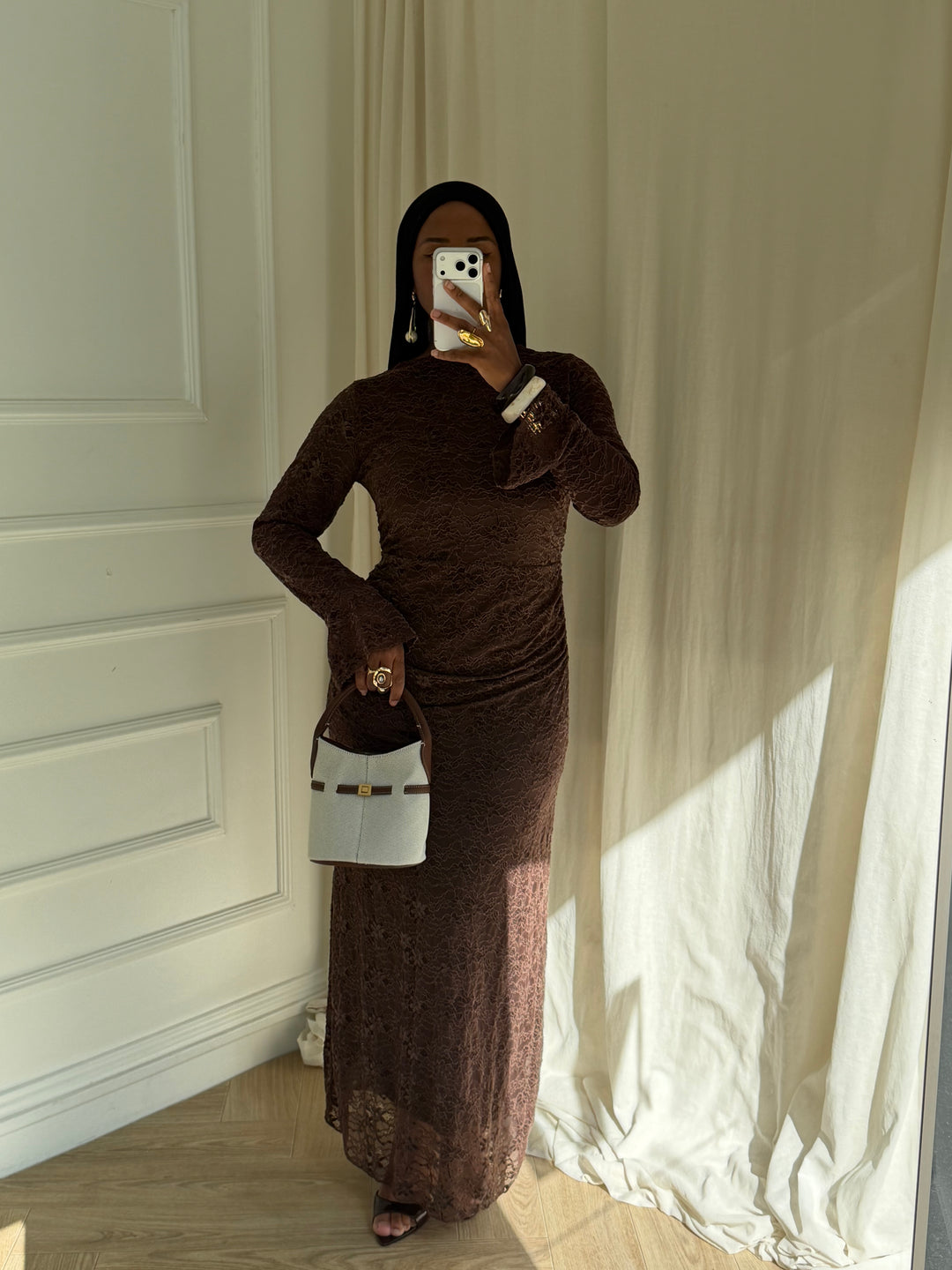 ROBE LEONNIE MARRON