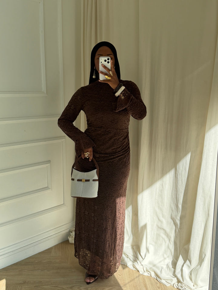ROBE LEONNIE MARRON