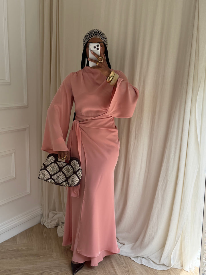 ROBE AKILA SAUMON