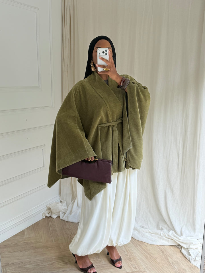 GILET NATI OLIVE