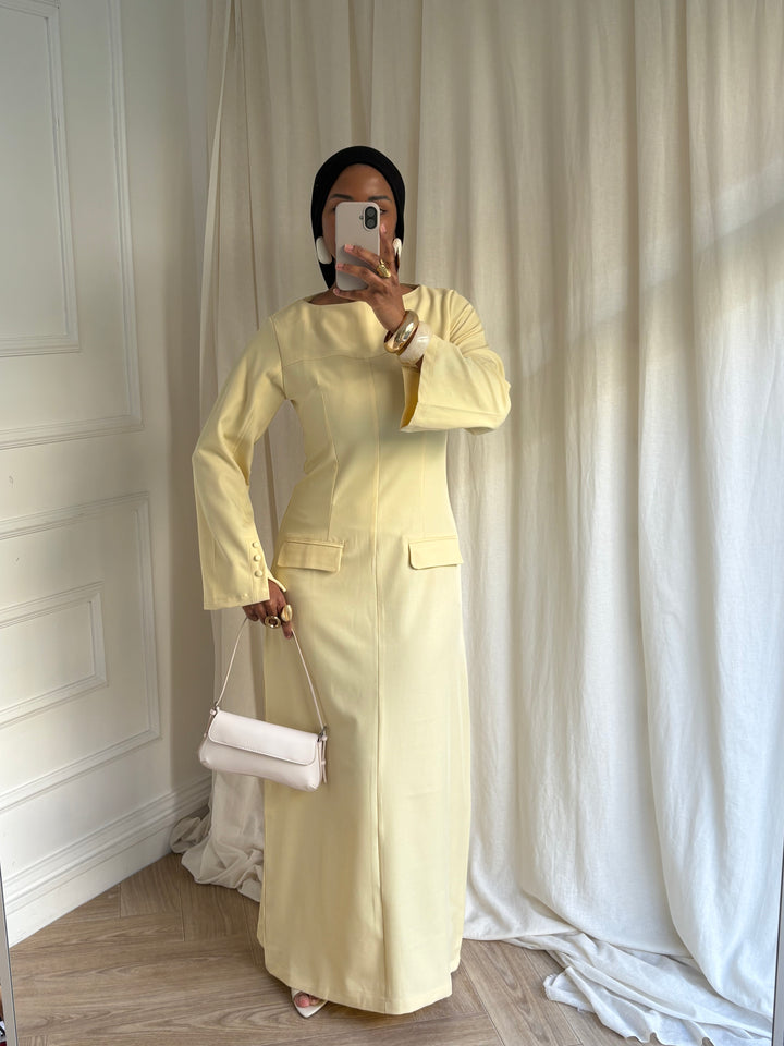 ROBE SOJAN JAUNE