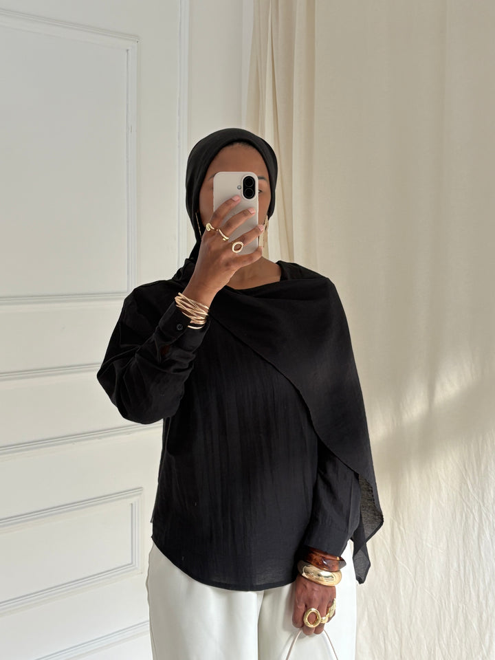 BLOUSE AURA NOIRE