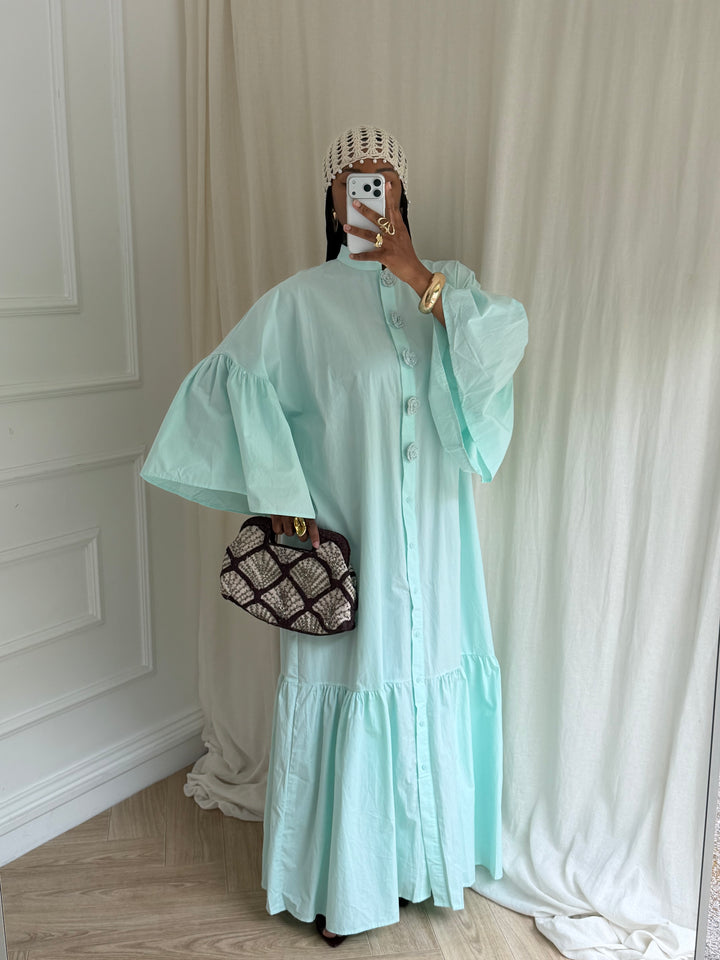 ROBE AMALIYA VERT D’EAU