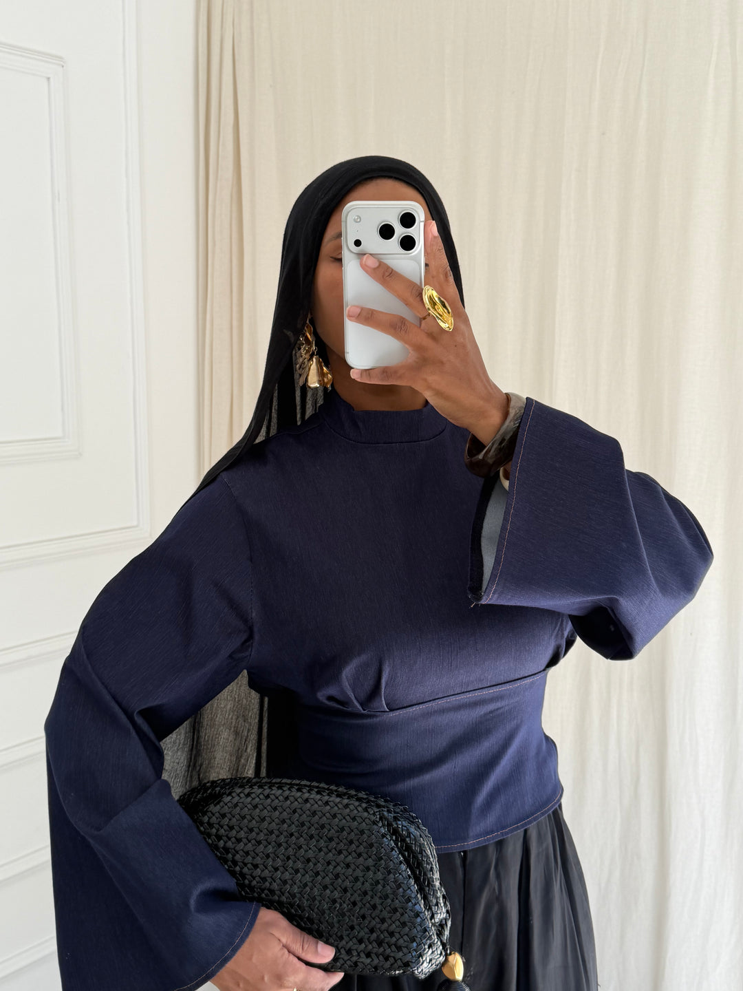BLOUSE CINTRÉ AJUSTABLE
